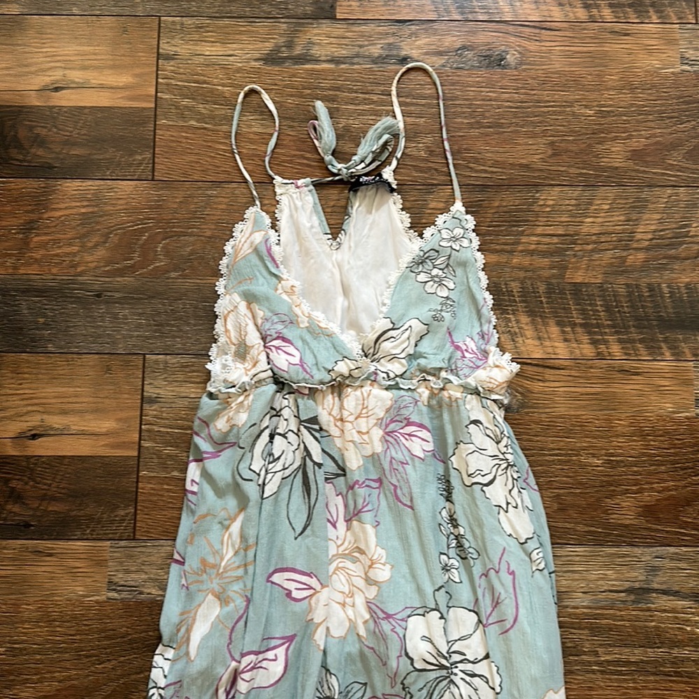 blue b collection floral maxi dress